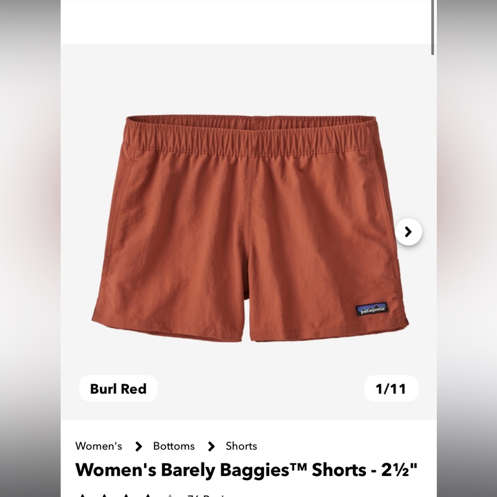 Large Women’s Patagonia baggies